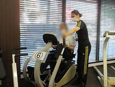 介護支援中の様子
