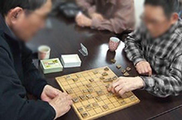 談笑しながらの将棋