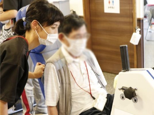 機能訓練中の様子