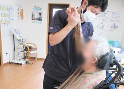 訓練中の風景