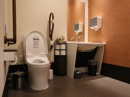清潔感のあるトイレ空間