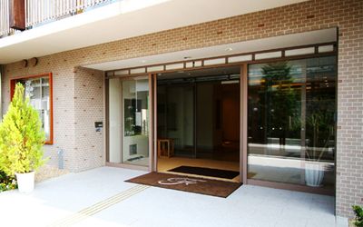 広々としたエントランス