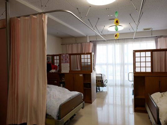 明るい居室  