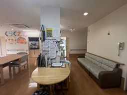 広々とした休憩室