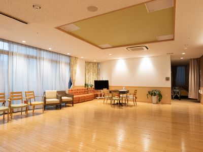 広々とした共有空間