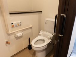 清潔感のあるトイレ設備