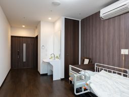 清潔な洋室の一角