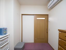清潔な居室の一角