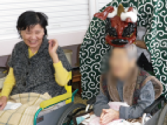 楽しい交流の様子