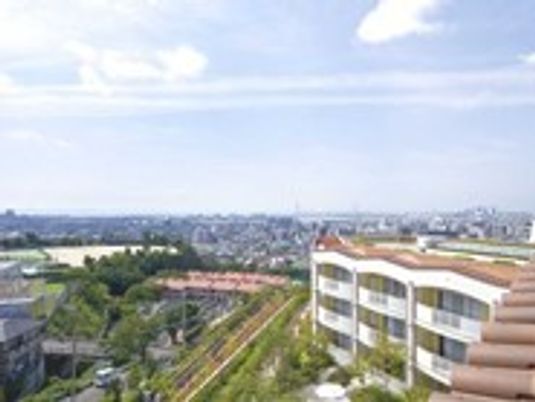 施設から望む景色