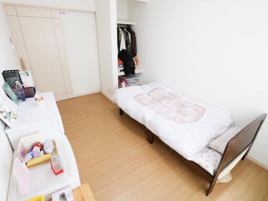 清潔な居室の一角