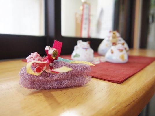 手作りひな祭り飾り