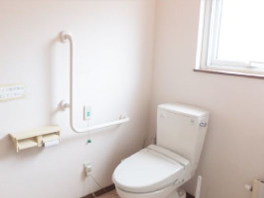 清潔なトイレ設備