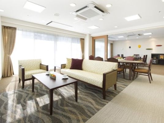 広々とした共有スペース