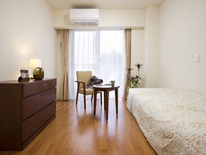 明るい居室の一例