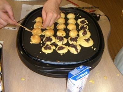 楽しい料理体験の風景  