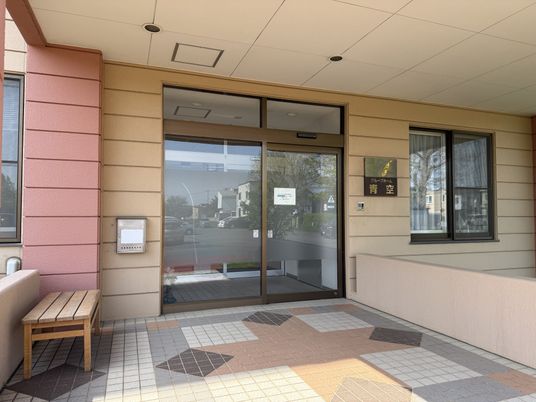 親しみやすいエントランス