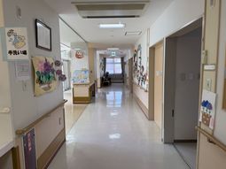 明るい廊下