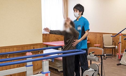 リハビリ中の様子