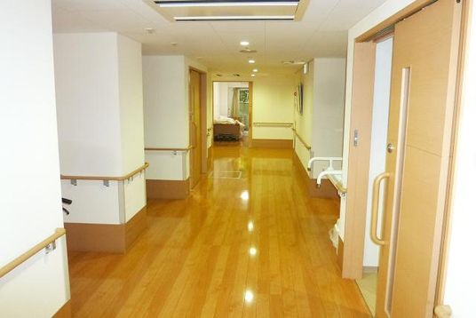 明るい廊下
