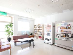 明るい休憩室  