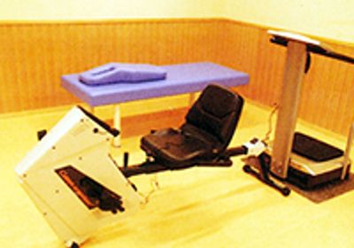 訓練機器のある部屋