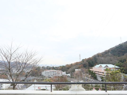 自然に囲まれた景色