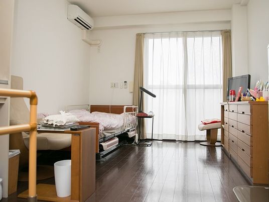 居室の明るい一角