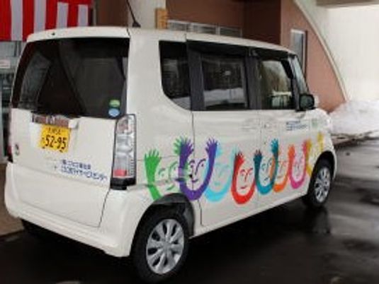 送迎車の外観  