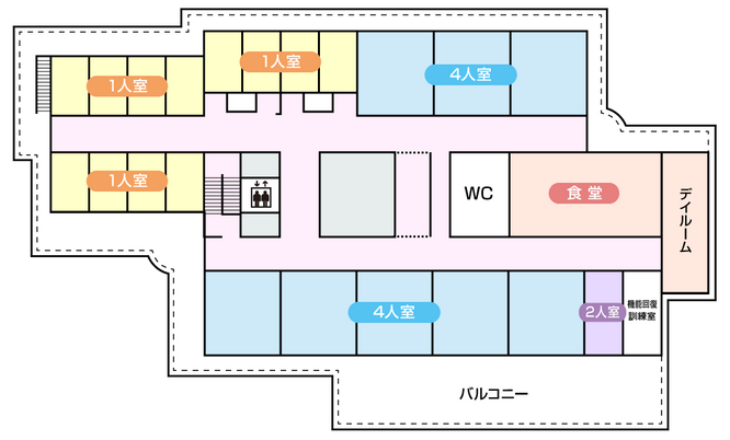 部屋配置図