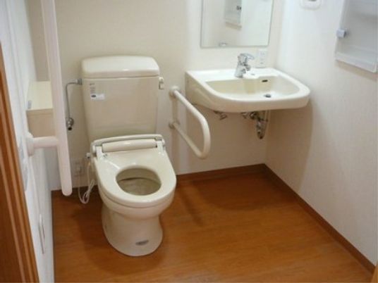 バリアフリーのトイレ