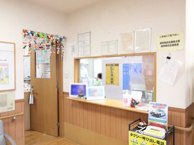 フロントの風景
