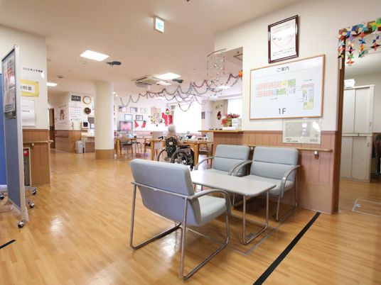 広々とした共有スペース