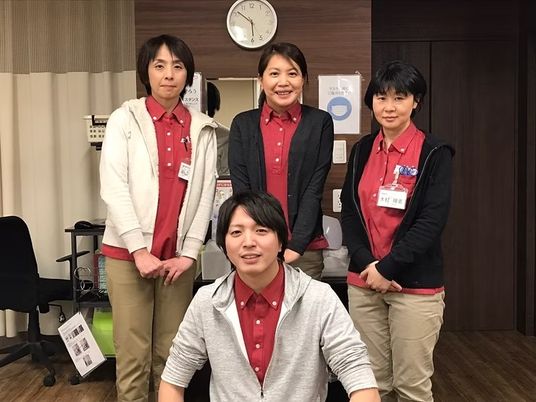 スタッフ集合の休憩室  