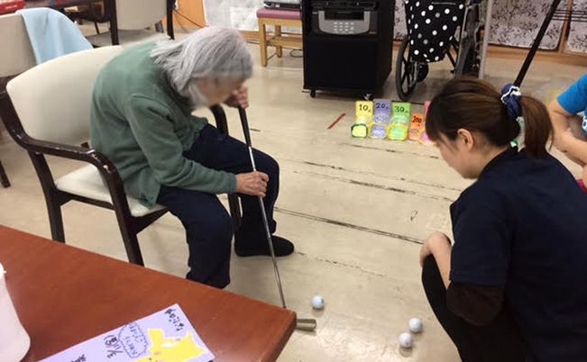 機能訓練の様子