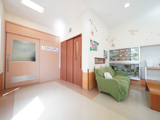 居心地の良い居室の一角