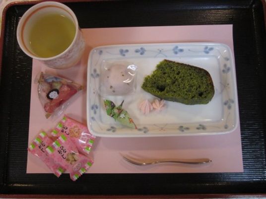 お茶と和風スイーツ