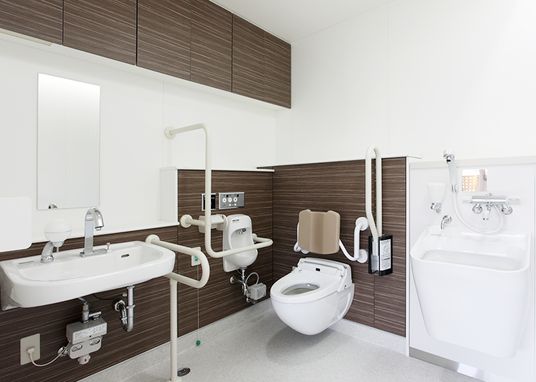 清潔感あるトイレ空間