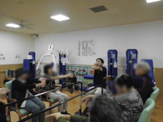 機能訓練室の様子
