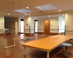 広々とした機能訓練室