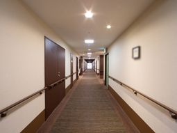 清潔感ある廊下の様子