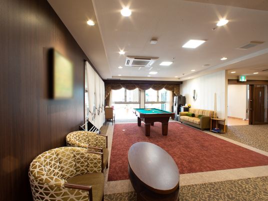 広々としたレクリエーション室