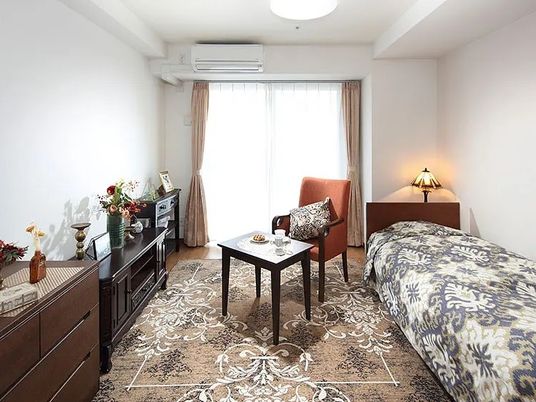 落ち着いた雰囲気の食堂