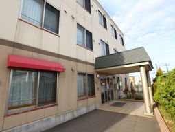 清潔感のあるエントランス