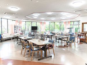 明るい食堂  