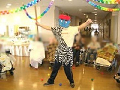 明るい廊下の様子