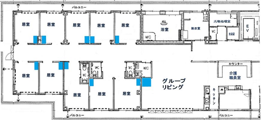 敷地内全体配置図面