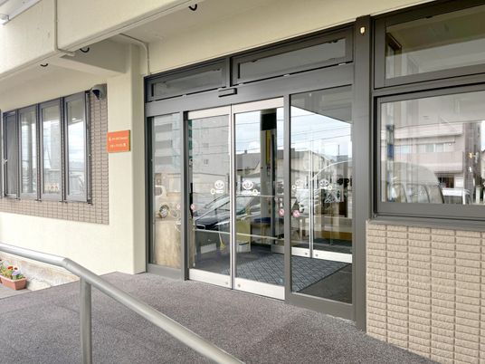 スムーズな出入口