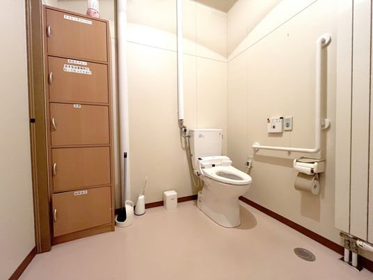 安全で清潔なトイレ