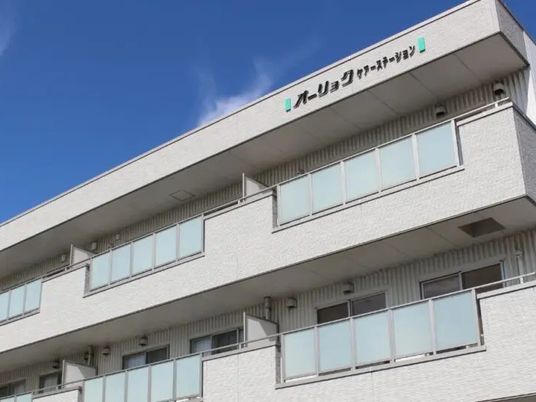 施設外観の建物  